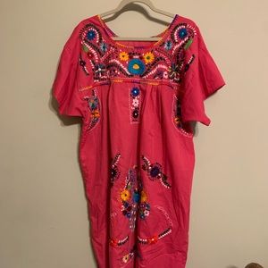 VTG HANDMADE CENTRAL AMERICAN DRESS